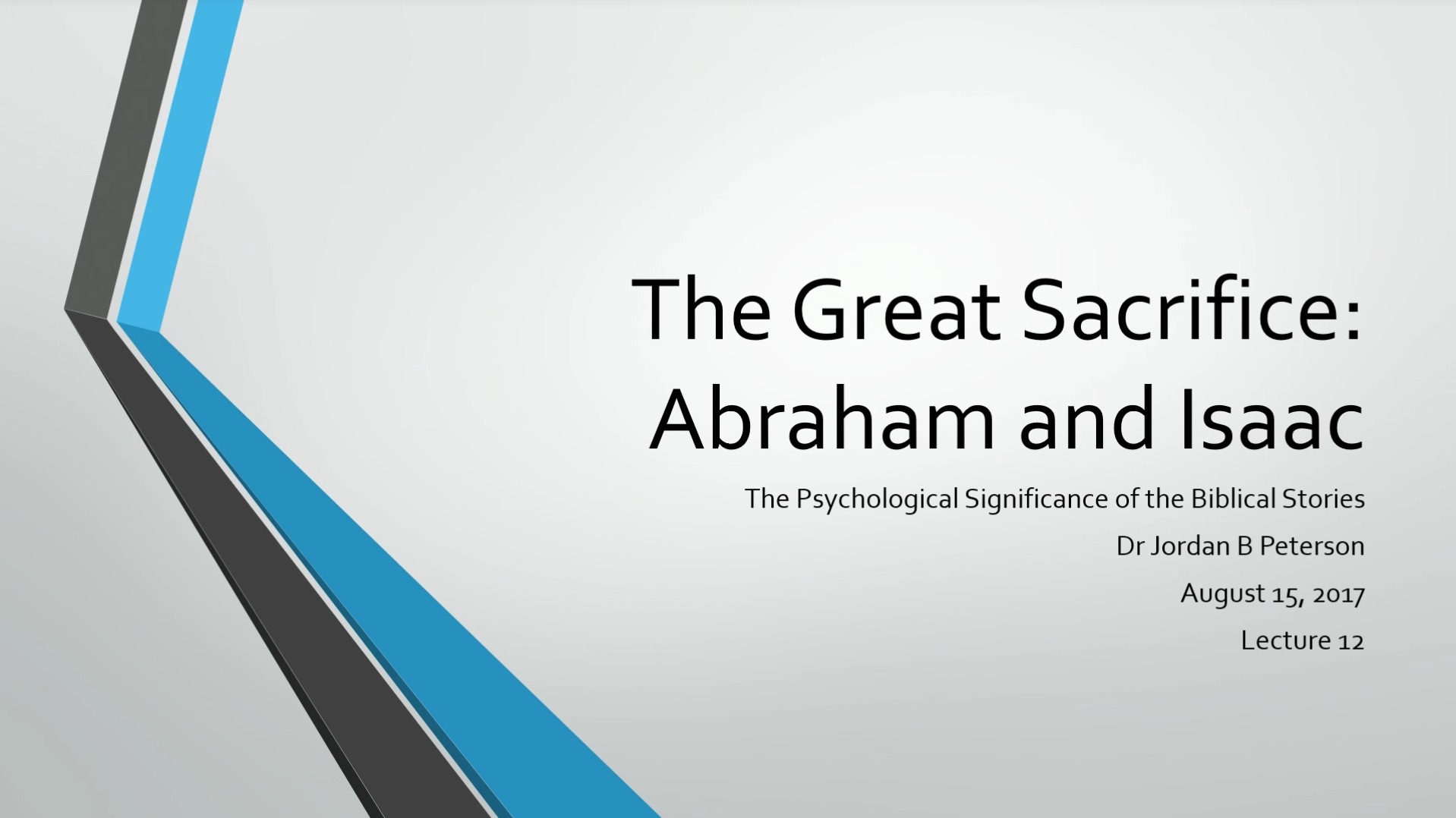 Biblical Series Xii The Great Sacrifice Abraham And Isaac - 